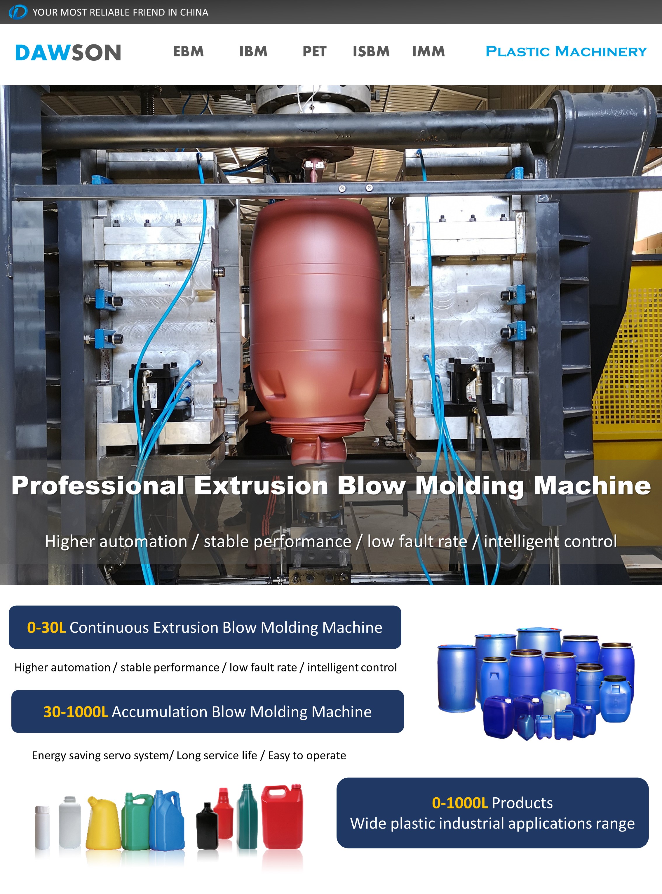 60L/120L Hdpe Top grade extrusion blow molding blue plastic drums making machines