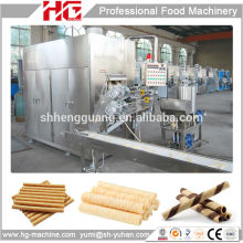 Complete automatic wafer roll machine
