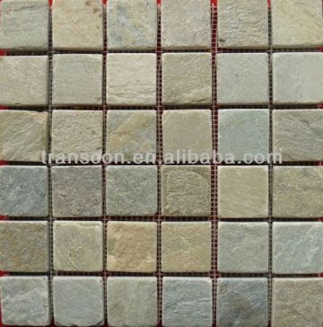 stone and glass mosaic