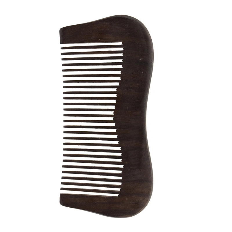 Wholesale Natural Peach Wood Comb Anti-Static Head Massage Beard Hair Care Wooden Tools Beauty Accessories