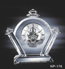 hot selling funny small crystal desk clocks
