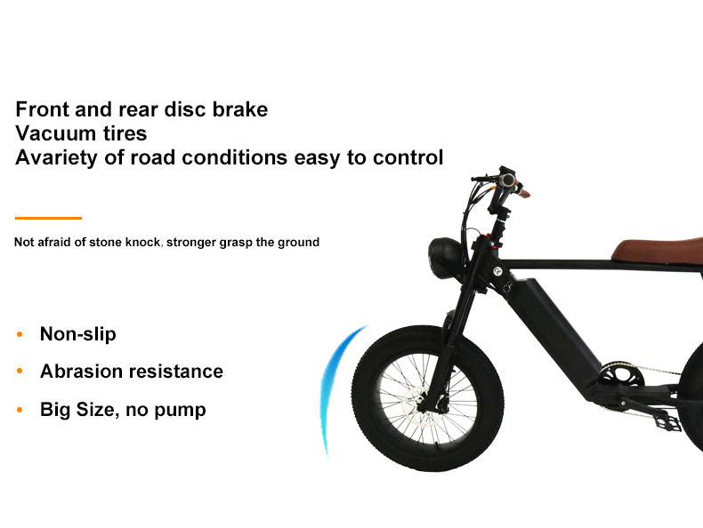 tubeless tire electric bicycle