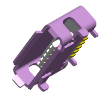 MICRO USB WITH 4 SHELL DIP REVERSE