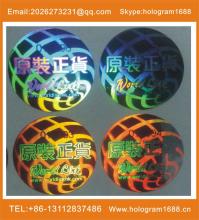 hollowing numbers security sticker