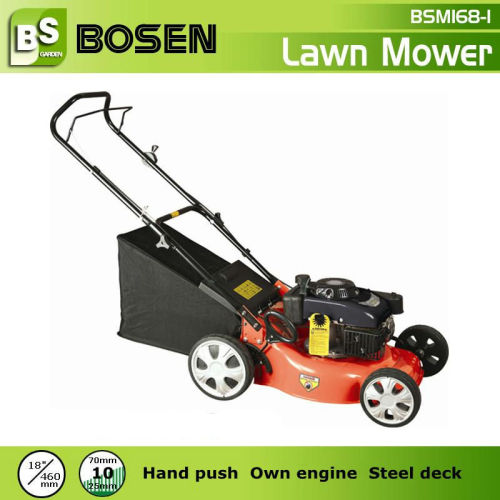 18" Hand Push Lawn Mower
