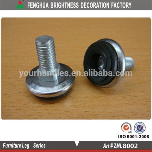 Furniture screw leg,plastic furniture foot pad,table foot pad