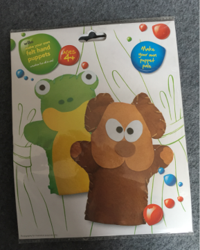 make your own finger puppet