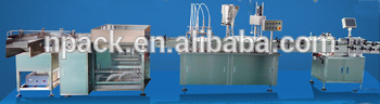 bottle filling capping labeling machine