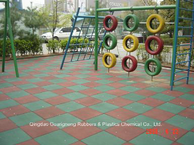 Fine Gumnasium Flooring, Gym Rubber Mat, Gym Rubber Tile