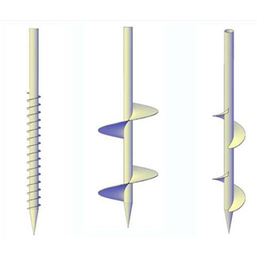 Ground Screw Ground Pile For Solar Panels Foundation