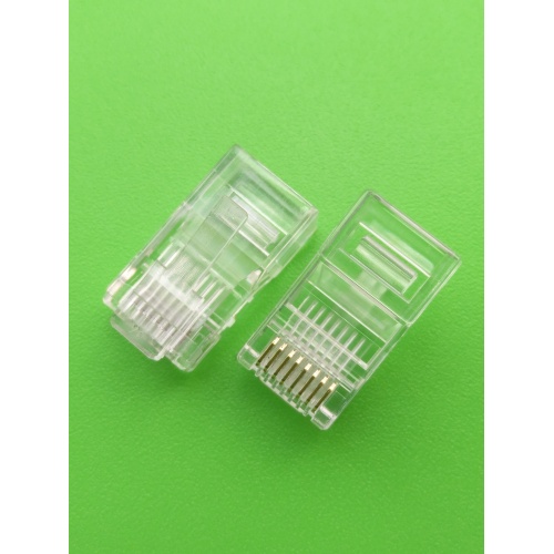 RJ45 8P8C Modular plug Pria konektor cat5e UTP