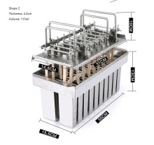 Ice Pop molds 2X10 20Sticks