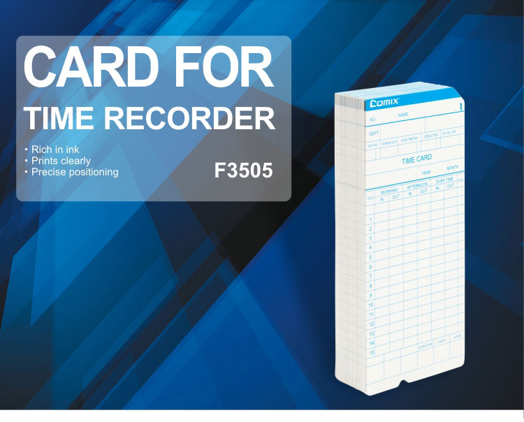 Electronic Paper Card Time Recorder for Time Recorder Card Paper