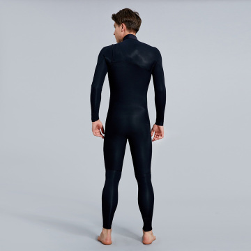 Seaskin Mens 3/2 가슴 지퍼 증기선 wetsuit