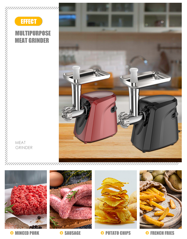 commercial mini electric mince meat beef grinder machine