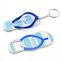 Metal Key Rings Beer Bottle Opener Custom Shape
