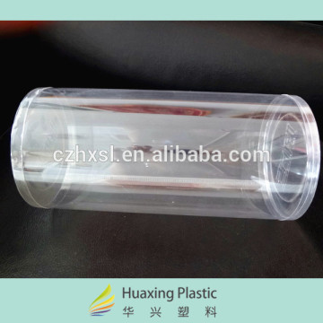 transparent plastic pvc cylinder display box