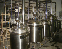stainless steel conical brew pub equipment