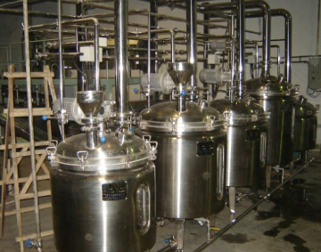 stainless steel conical brew pub equipment