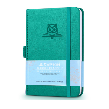 GuangAo Weekly Budget Planner: Custom Hardcover A6 Small Business Budget Organizer