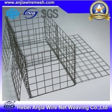 Welded and Galvanized, PVC Coated Wire Mesh Gabion Box