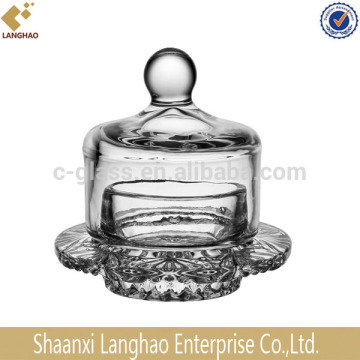 Mini Glass Butter Dish Jar