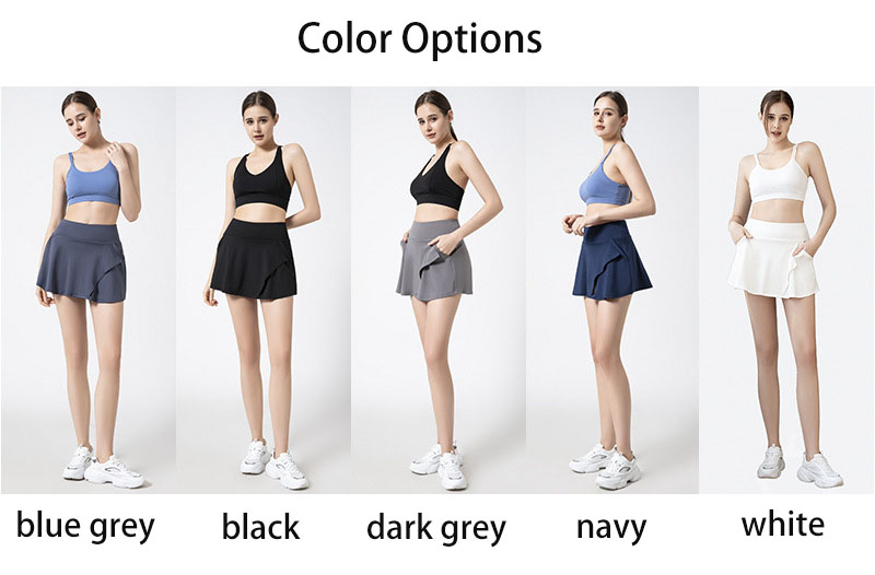 5 Colors Ladies Golf Tennis Skirts