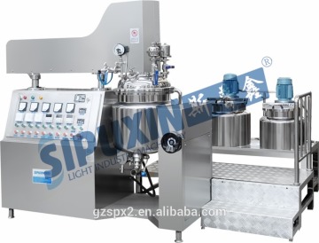 Sipuxin Widely used vacuum homogeneous mixer emulsifying mixer vacuum emulsifying mixer