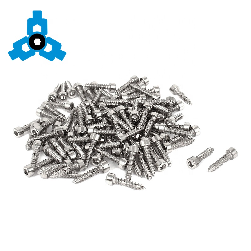 Hexagon Socket Cap Head Stainless Steel Self Tapping Screws For Audio OEM Stock Support