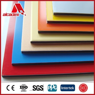 aluminium composite panel, publicidad del tablero