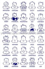 Paper holding magnets Mood Magnet