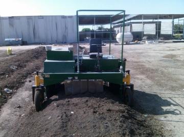 organic waste compost windrow turner