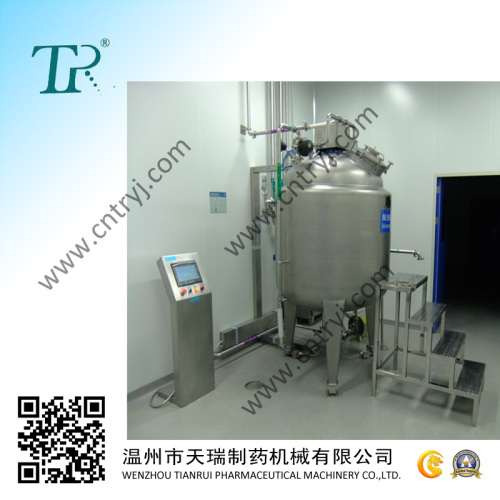 Pharmaceutical Stainless Steel Mixing Tank (hot water jacket)