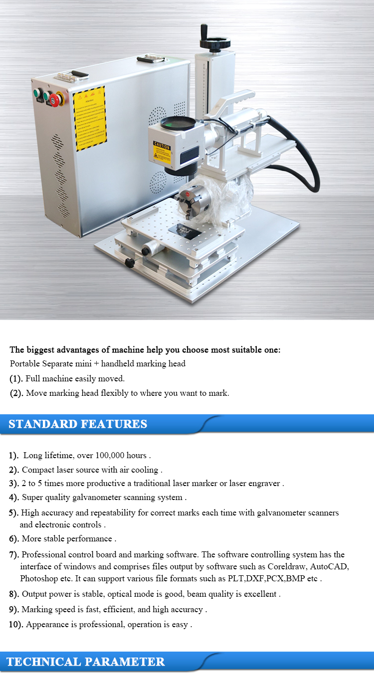 Jinan jpt mopa m1 m6 keyboard fiber color laser marking machine