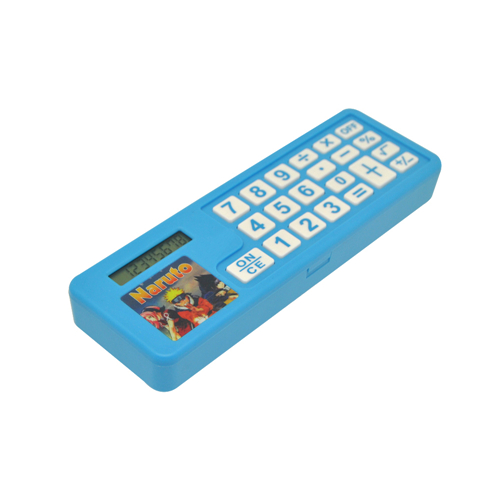 pencil case with calculator