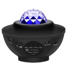 Smart Laser Starry Sky Night Light Projector with Bluetooth Music Speaker and Remote Control