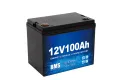 Batterie 12V Lifepo4 100h pour RV Solar Marine