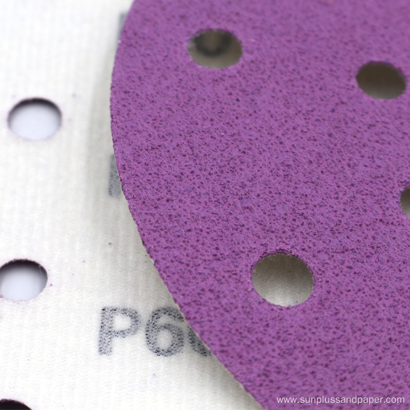 SUNPLUS Automotive Abrasives Paper Purple Ceramic Sandpaper