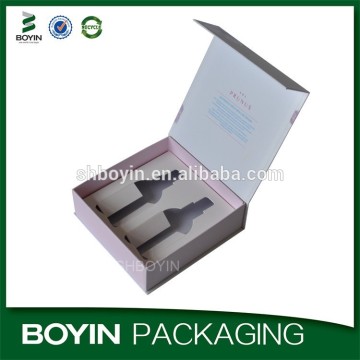 Luxury custom organic skin care packaging box