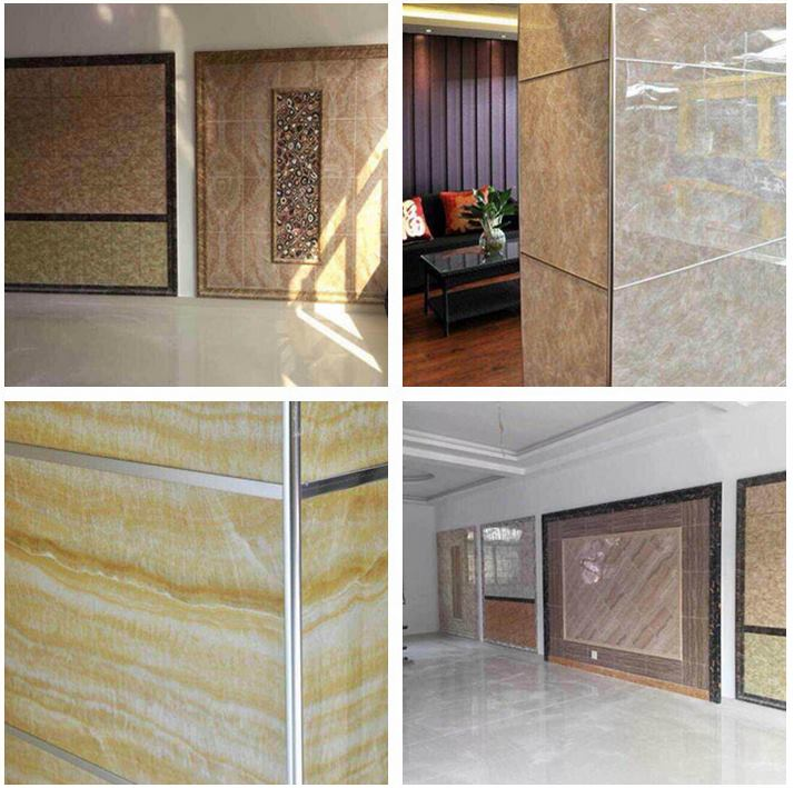 PVC  artificial wooden sheet for interior decoration