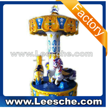 LSJQ-084 Leesche kids carousel for sale used amusement games baggage carousel