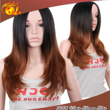 Fashion can choose your like human hair color omber color wig