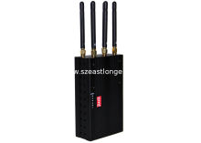 10 Meters Range Portable Cell Phone Jammer 30dbm With Dcs / Phs , 6 Antenna