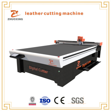 High Speed Leather Cut Machine Cuts Out Pieces