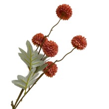 JH Factory Supply Silk Artificial Chrysanthemum Pompon Mum Flower