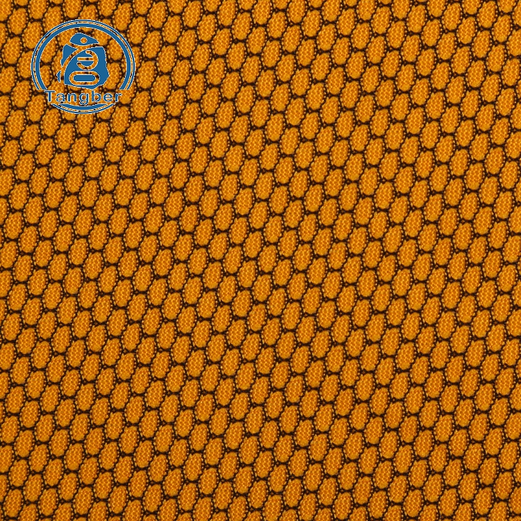 ขายร้อนรังผึ้งถักผ้าตาข่ายโพลีเอสเตอร์ sport