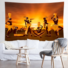 Room wall fabric tapestry