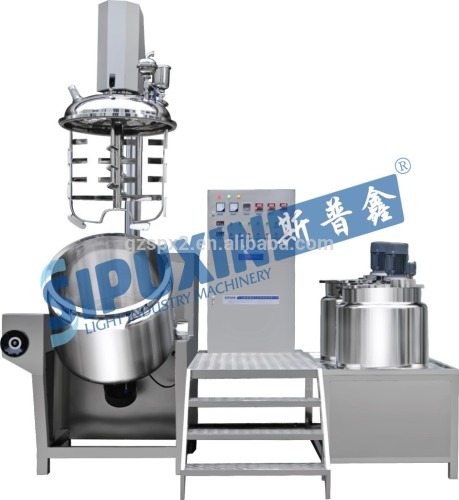 HIGH cosmetic cream vacuum emulsifying mixer mixing machine