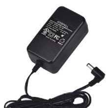 12V/1A Modems DSL Power Adapter, Sized 42.5 x 42 x 31mm with UL, FCC Marks