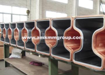 Copper mould tubes